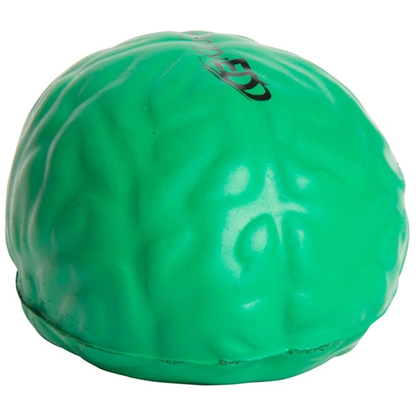 aerial view a green brain squeezies - stress reliever, image 6 of 10