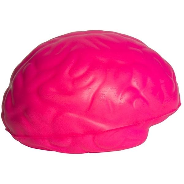 aerial view a pink brain squeezies - stress reliever, image 4 of 7