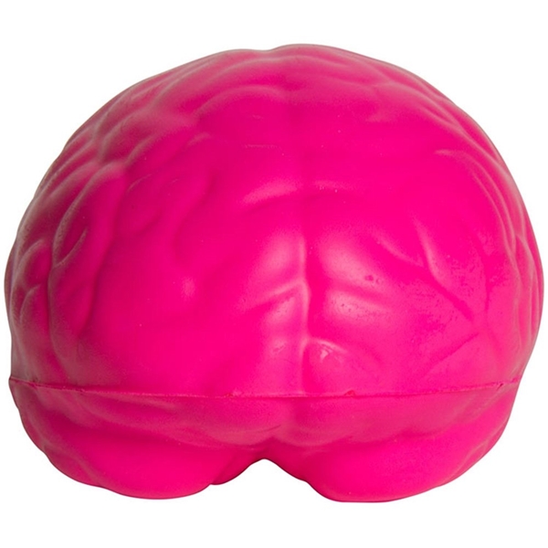 aerial view a pink brain squeezies - stress reliever, image 5 of 7