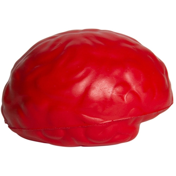 aerial view a red brain squeezies - stress reliever, image 3 of 6