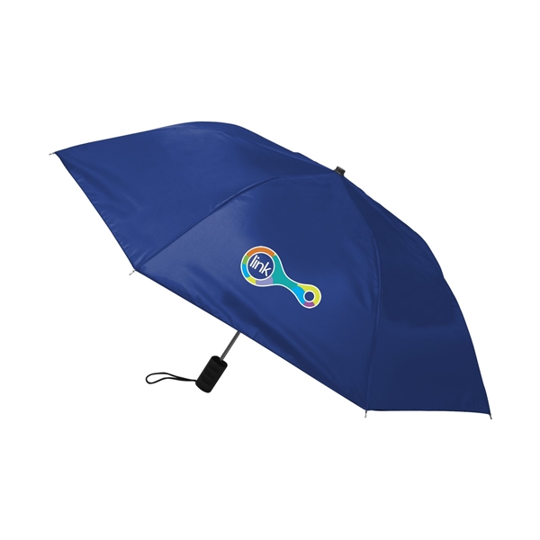 aerial view a royal shed rain(tm) 40 economy auto - open compact umbrella, image 2 of 2