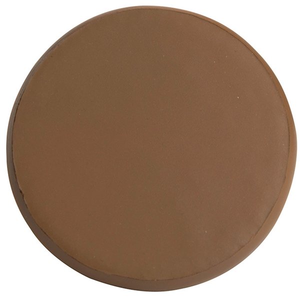 aerial view a brown poo emoji squishy stress reliever, image 5 of 5