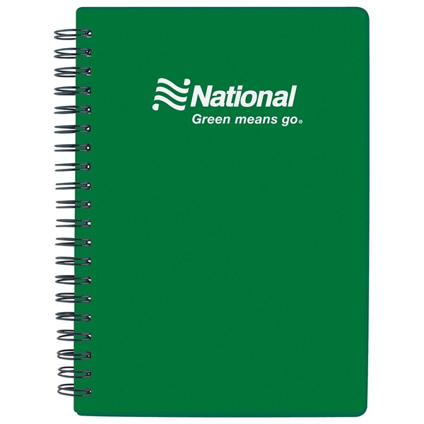 aerial view a green pocket buddy notebook, image 3 of 4
