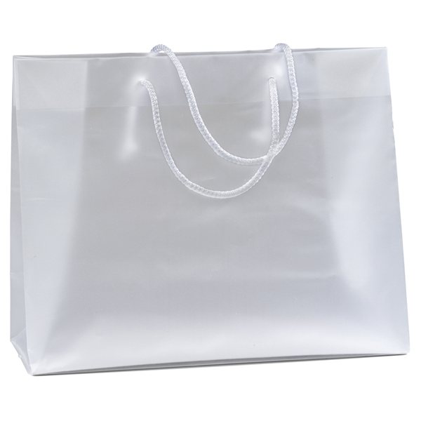 aerial view a frosted clear frosted clear scorpio bag w / foil print, image 2 of 2