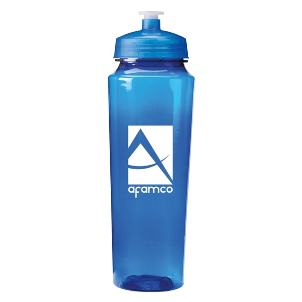 Promotional 24 oz Polysure™ Measure Water Bottle