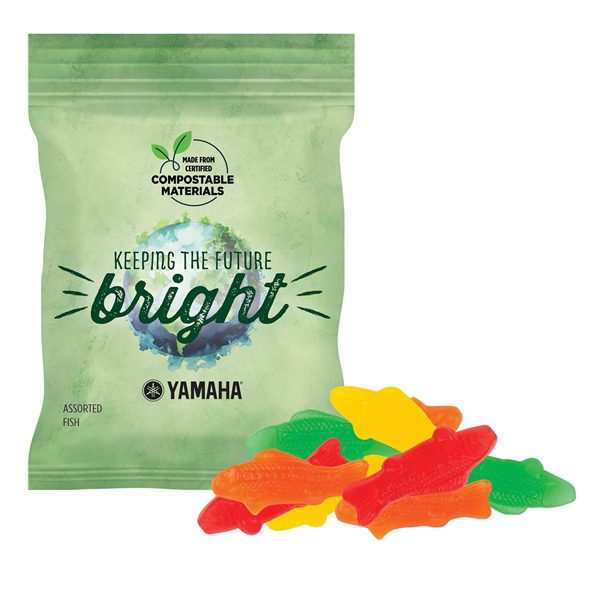 2oz ECO - Digibag, Compostable Full Color, Assorted Fish