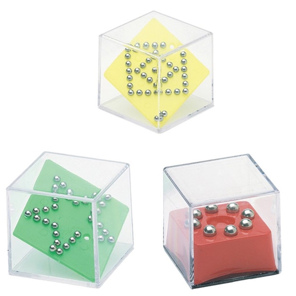 aerial view a assorted mind teaser cube puzzles, image 2 of 2
