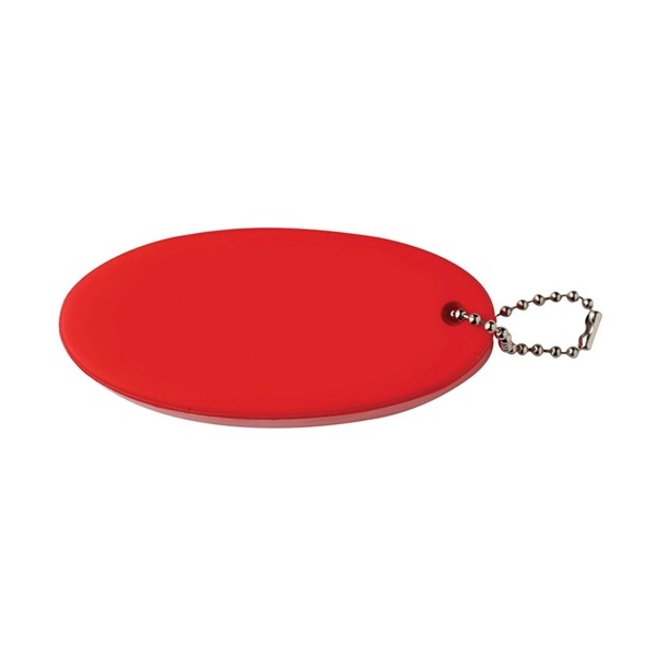 aerial view a red floater key chain, image 2 of 2