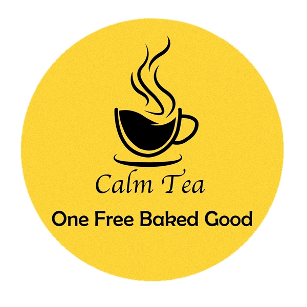 aerial view a yellow 1.125 round junior plastic token, image 2 of 2