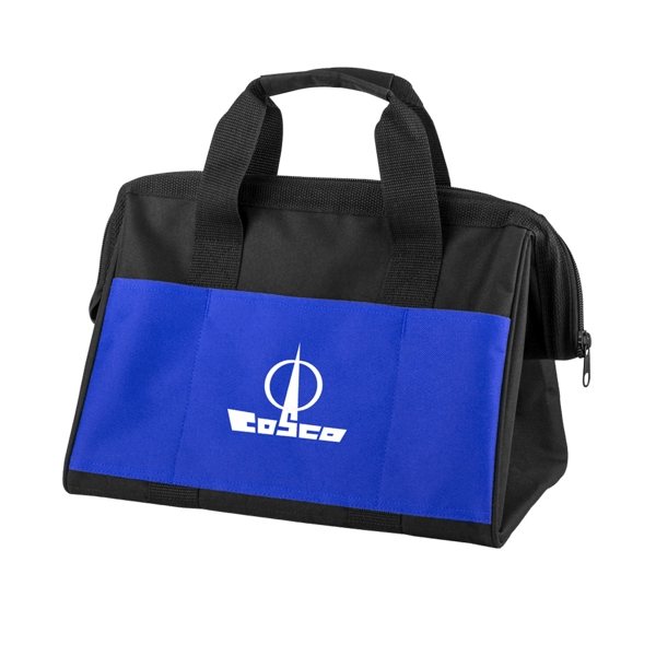 aerial view a blue durable fix - it tool storage bag, image 4 of 9