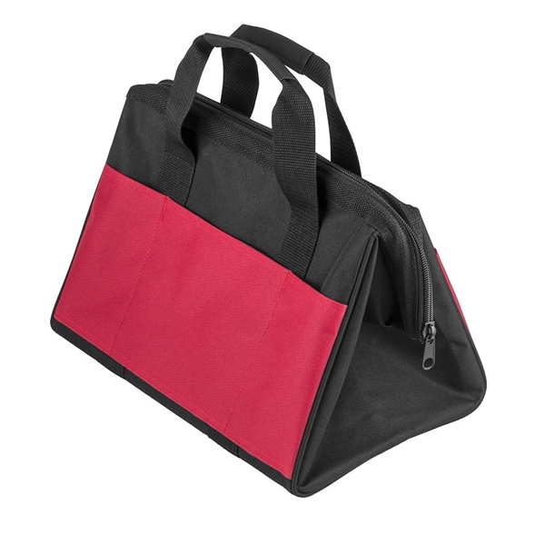 aerial view a red durable fix - it tool storage bag, image 6 of 11