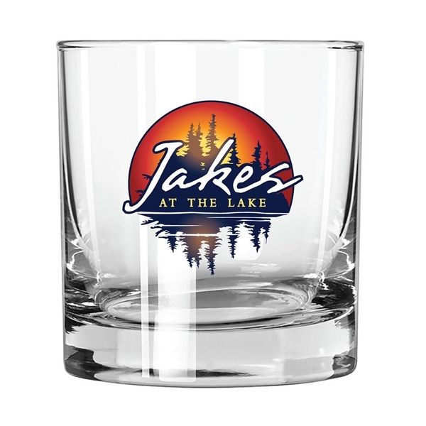 Uhc Rocks Glass Promotional 11 oz Rocks Glass - USA, Full Color Digital