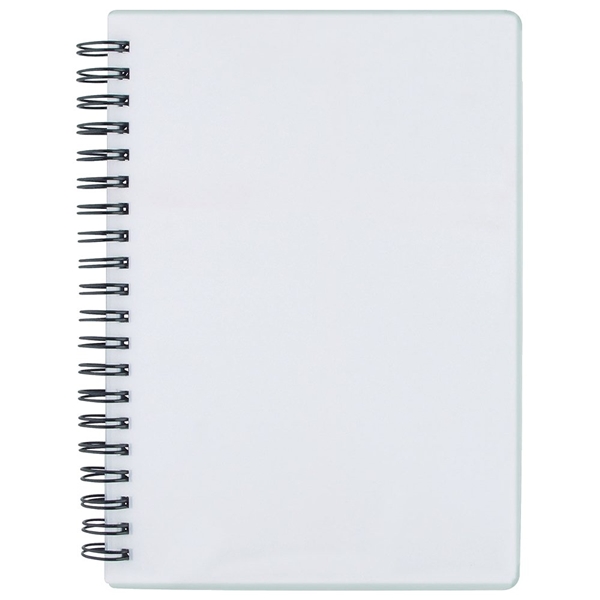 aerial view a white pocket buddy notebook, image 2 of 3