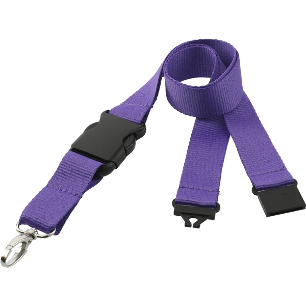 aerial view a purple hang in there lanyard, image 3 of 3