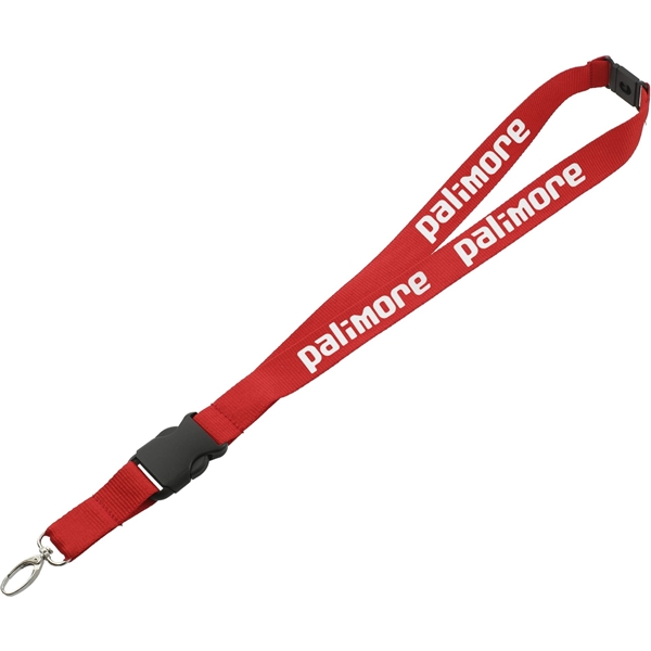 aerial view a red hang in there lanyard, image 2 of 4
