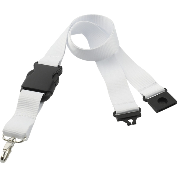 aerial view a white hang in there lanyard, image 4 of 4