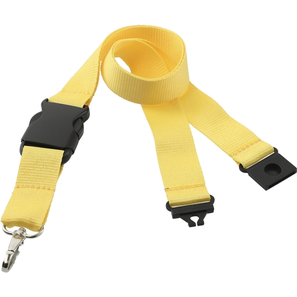 aerial view a yellow hang in there lanyard, image 3 of 3