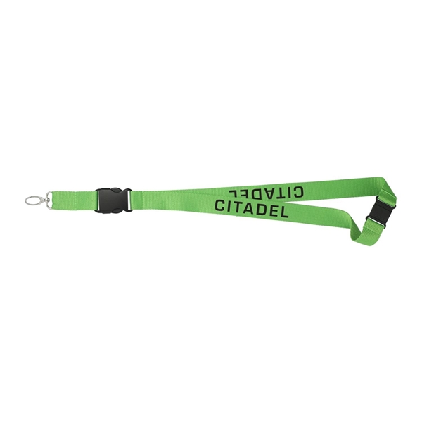 aerial view a light green hang in there lanyard, image 2 of 3