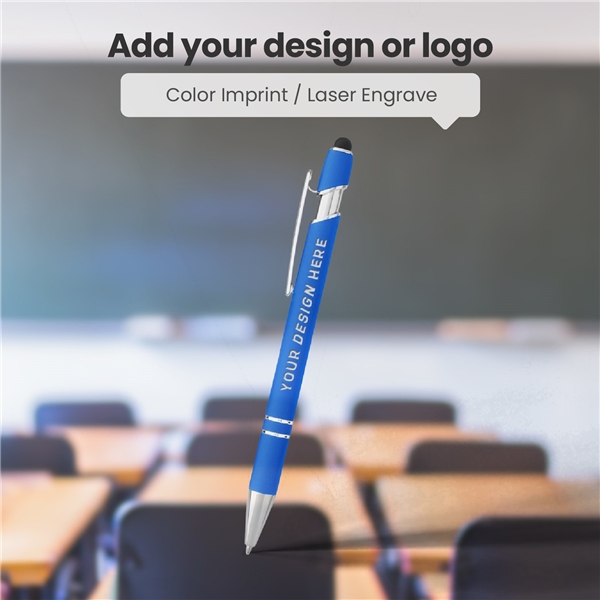 aerial view a group of pen with stylus, image 4 of 6