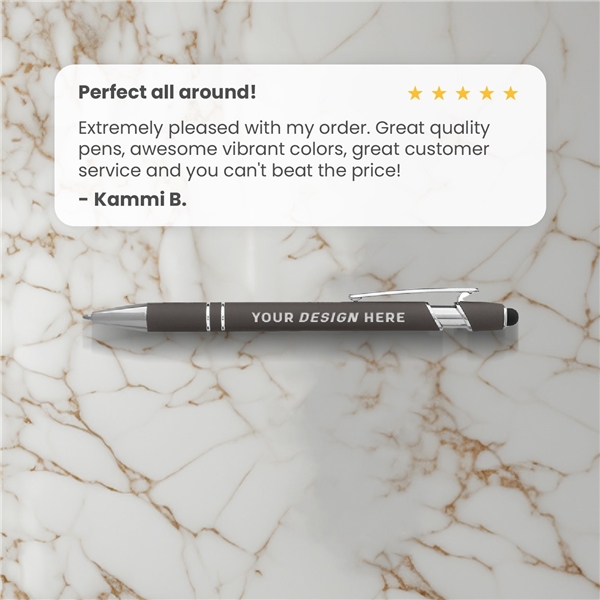 aerial view a group of pen with stylus, image 5 of 6