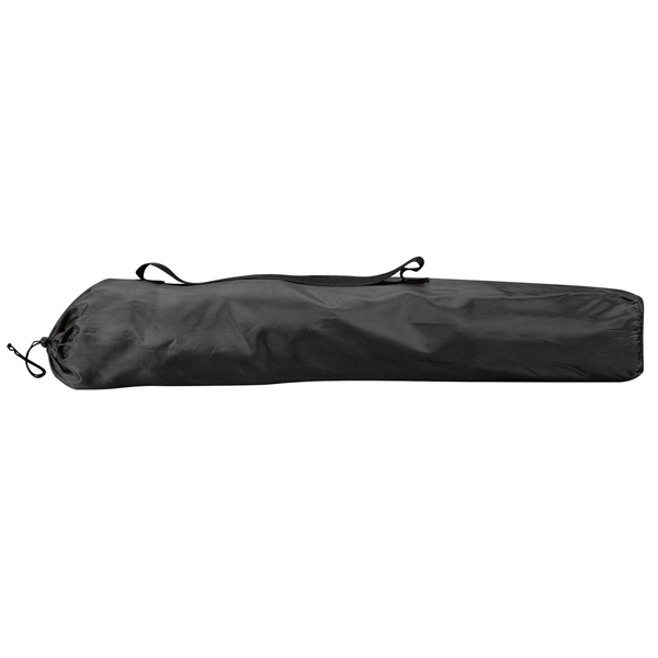 aerial view a black captains camping folding chair, image 6 of 6