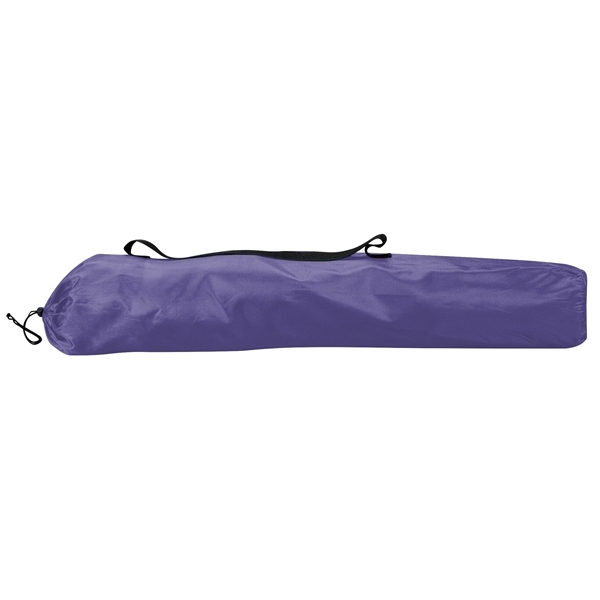 aerial view a purple captains camping folding chair, image 3 of 3