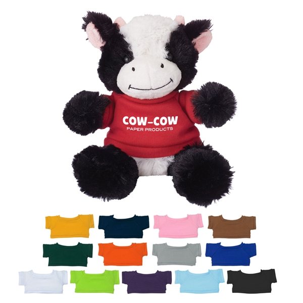 6 Cuddly Cow With Box