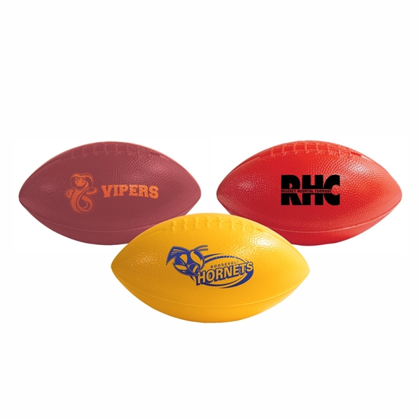 Promotional 6" Mini Plastic Football Custom Toys