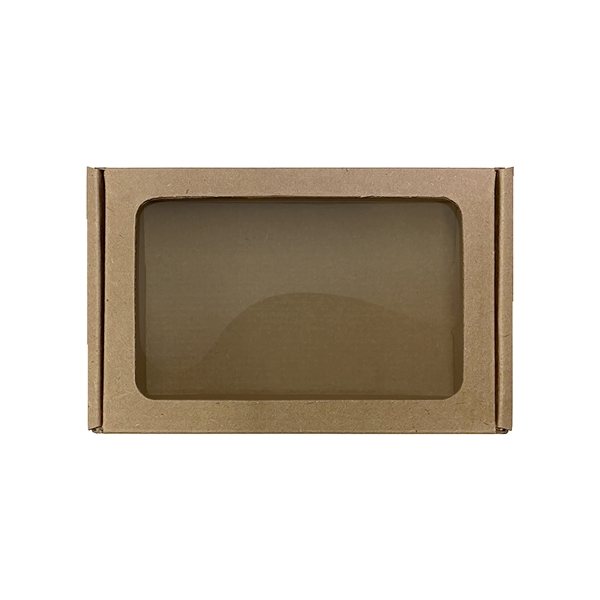 6 x 4 Cardboard Box with Window Lid