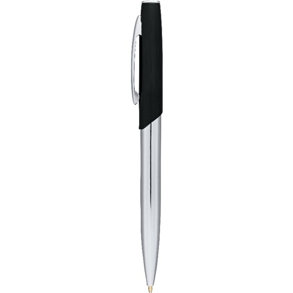 Promotional Shiny Chrome Barrel Ballpoint Pen