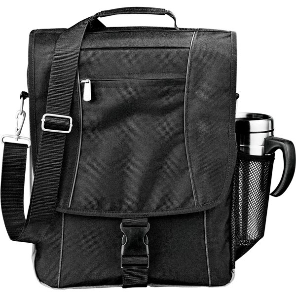 Promotional Polycanvas Verona Compu - Brief Bag 15 Laptop