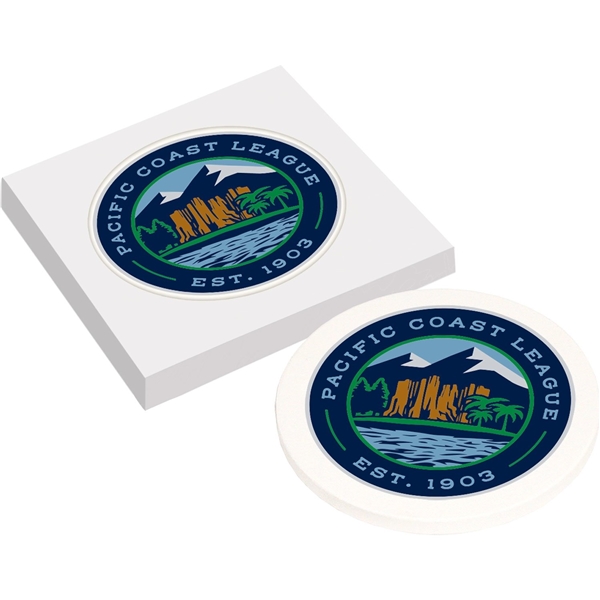 Promotional Ceramic Coaster - 1 Coaster Set