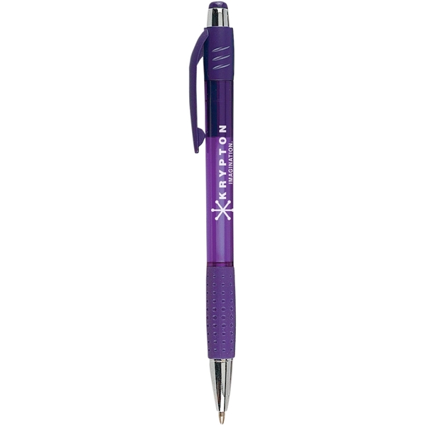 aerial view a purple krypton gripper pen, image 2 of 2