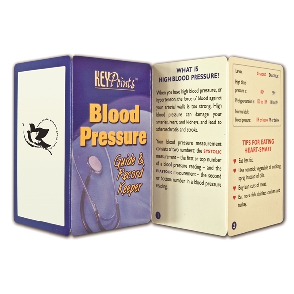 Promotional Key Point Blood Pressure - Guide Record Keeper