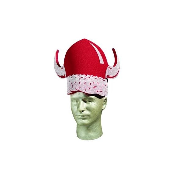 Promotional Viking Hat (Adjustable Band) / Foam Headwear - Made In Usa