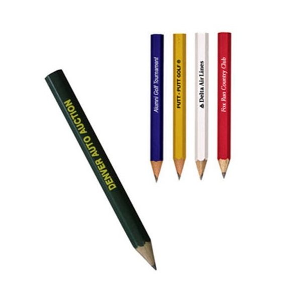 Promotional Miniature Hex Golf Pencil