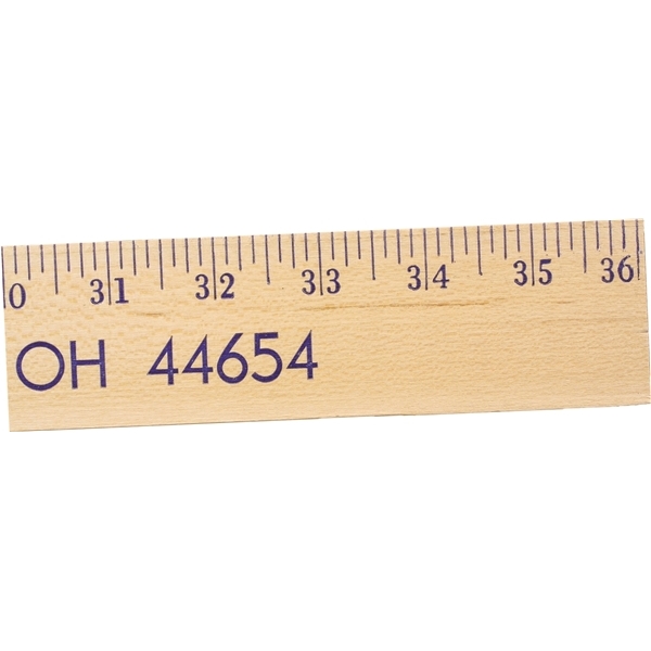 Promotional Extra Strength Yardsticks - Clear Lacquer Finish