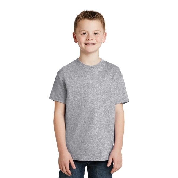 Promotional Hanes(R) - Youth Tagless(R) 100 Cotton T - Shirt - 5450 - Heathers