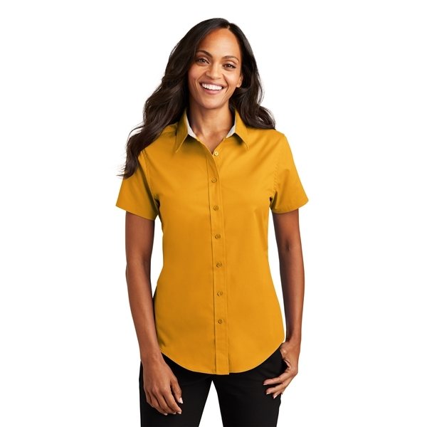 Promotional Port Authority Ladies Short Sleeve Easy Care Shirt - Colors