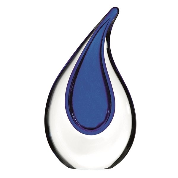 Promotional Clearaward Crystal Droplet Award - 5x9x3 in
