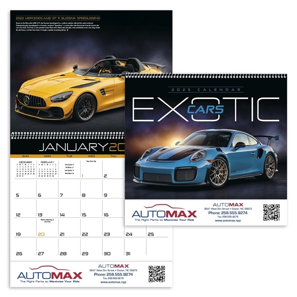Promotional Exotic Cars - Triumph(R) Calendars