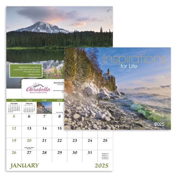 Promotional Inspirations for Life - Window - Good Value Calendars(R)