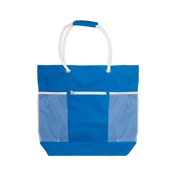Promotional Polyester Seaside Tote - $9.78