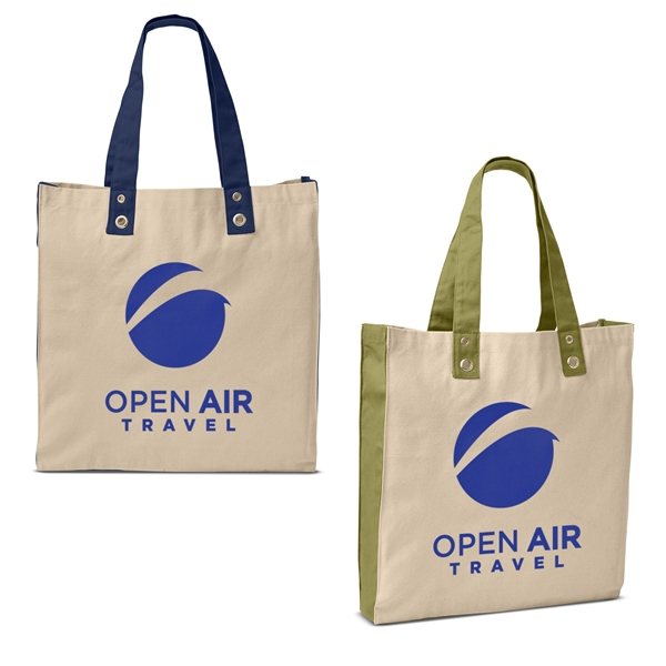 Promotional Natural Cotton Canvas Eco - World Tote
