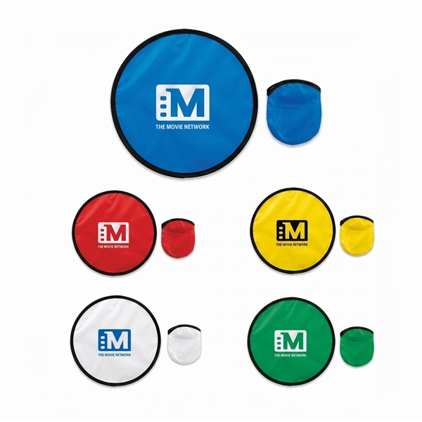 Promotional Polyester Foldable Flying Disk
