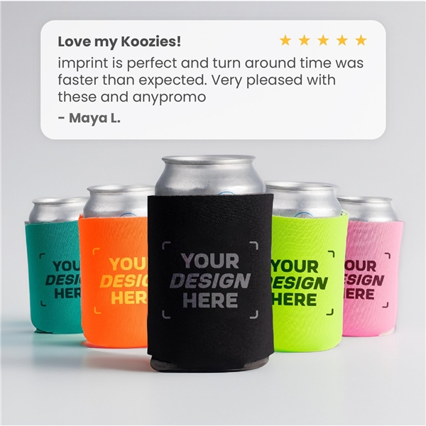 Custom Budget Koozie Can Kooler Bulk Can Coolers