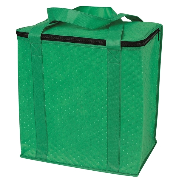 Promotional Zippered Insulated Grocery Tote - $5.84