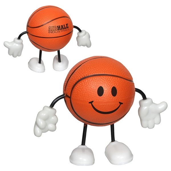 Promotional Basketball Figure - Stress Relievers