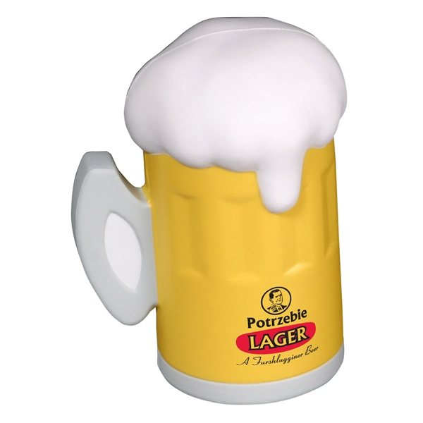 Promotional Beer Mug Stress Reliever