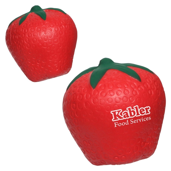 Promotional Strawberry - Stress Relievers